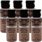 Multipack of 6 - FolkArt Metallic Acrylic Paint 2oz-Rose Gold